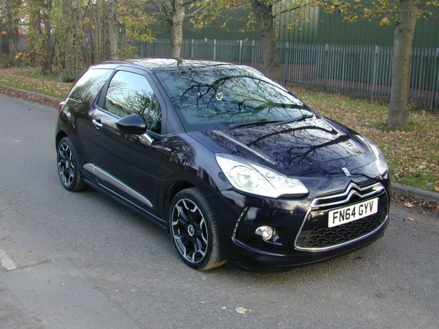 CITROEN DS3 Ref 8205 - Citroen DS3 1.6 HDi D Style + Diesel RARE COLOUR UK - RHD (2014)