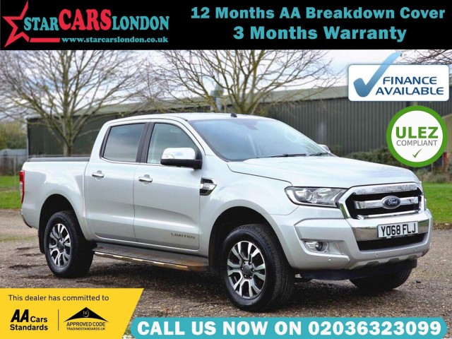 FORD RANGER 2.2 TDCi Limited 1 Auto 4WD Euro 5 4dr