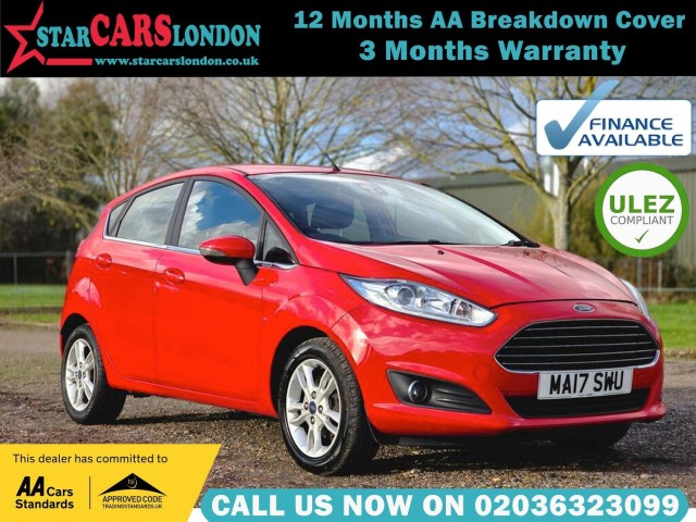 FORD FIESTA 1.0T EcoBoost Zetec Powershift Euro 6 5dr