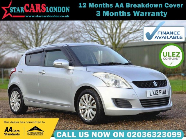 SUZUKI SWIFT 1.2 SZ4 Auto Euro 5 5dr