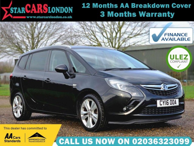 VAUXHALL ZAFIRA TOURER 1.4i Turbo SRi Auto Euro 6 5dr