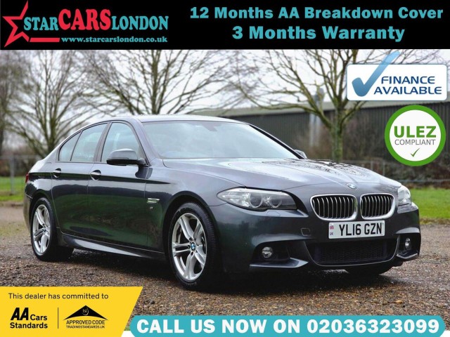 BMW 5 SERIES 2.0 528i M Sport Auto Euro 6 (s/s) 4dr