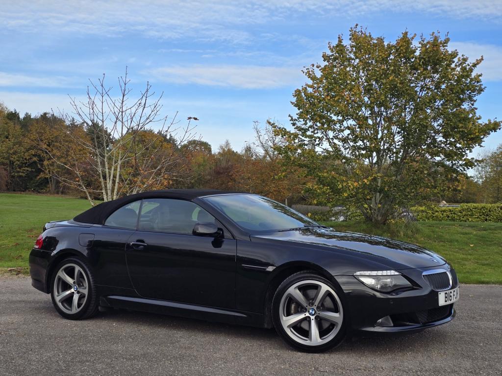 BMW 6 SERIES 3.0 635d Sport Convertible 2009