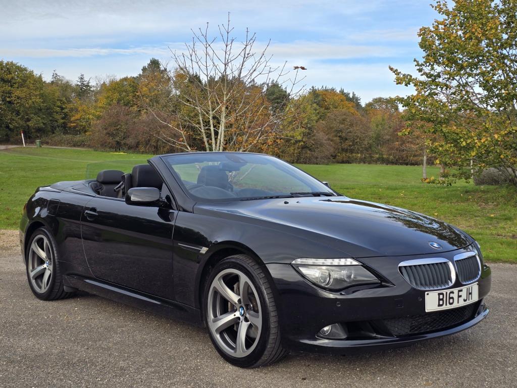 BMW 6 SERIES 3.0 635d Sport Convertible 2009