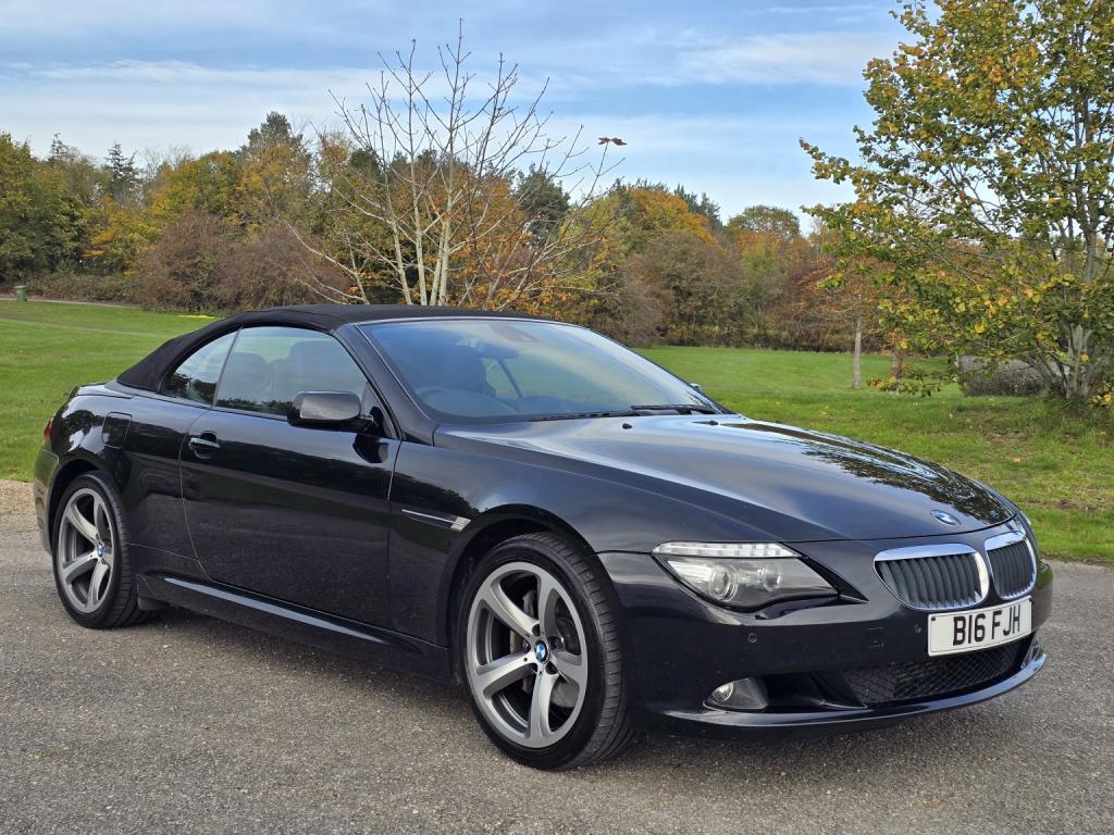 BMW 6 SERIES 3.0 635d Sport Convertible 2009
