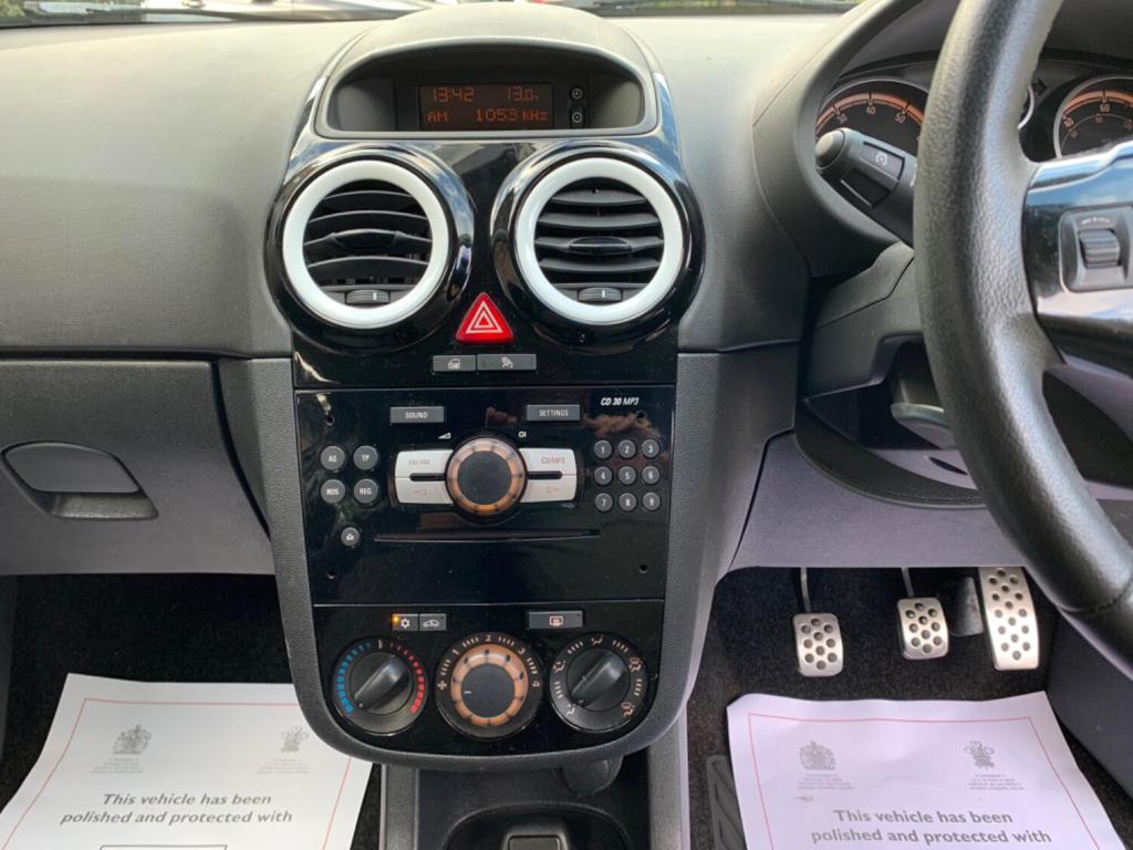 VAUXHALL CORSA 1.2 16V Limited Edition Euro 5 3dr 2012