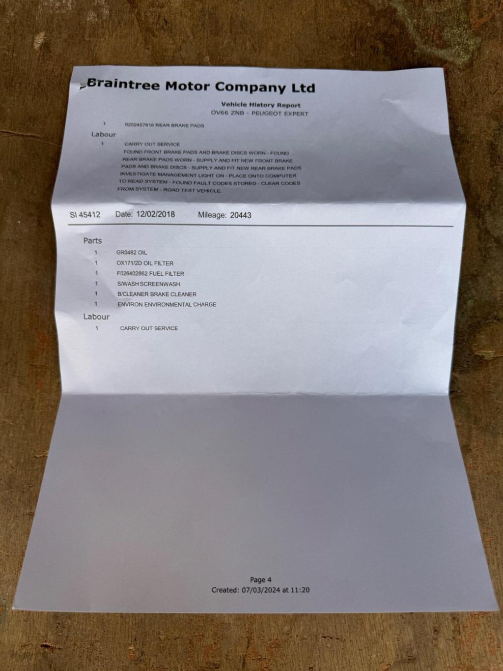 PEUGEOT EXPERT 1.6 HDi Professional L1 H1 4dr 2017