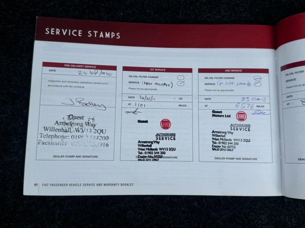 FIAT 500 1.2 Lounge Euro 5 (s/s) 3dr 2010