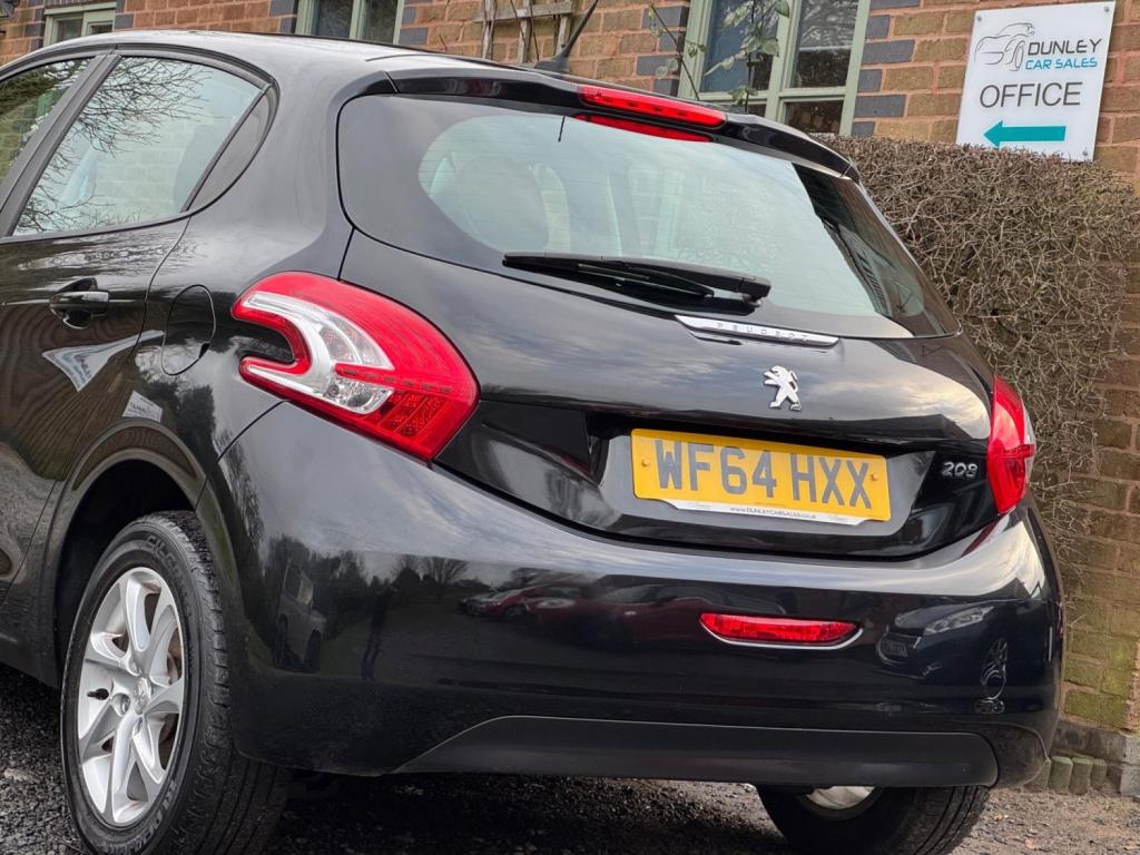 PEUGEOT 208 1.2 VTi PureTech Active Euro 5 5dr 2014