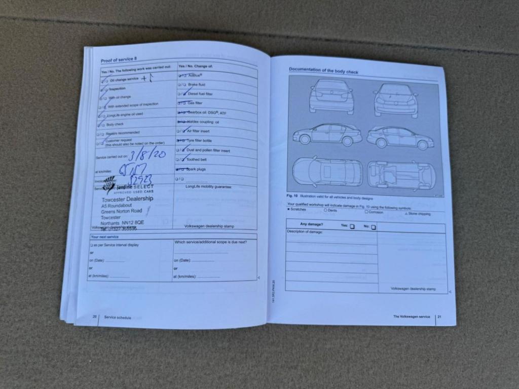 VOLKSWAGEN PASSAT 2.0 TDI BlueMotion Tech Highline Euro 5 (s/s) 5dr 2013