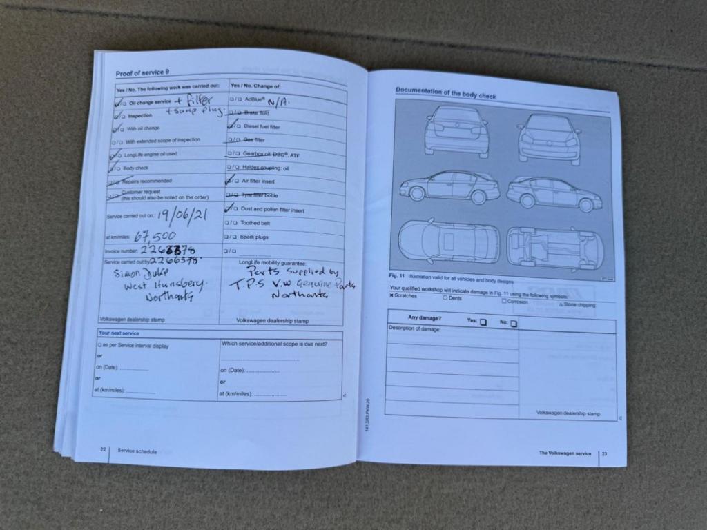 VOLKSWAGEN PASSAT 2.0 TDI BlueMotion Tech Highline Euro 5 (s/s) 5dr 2013