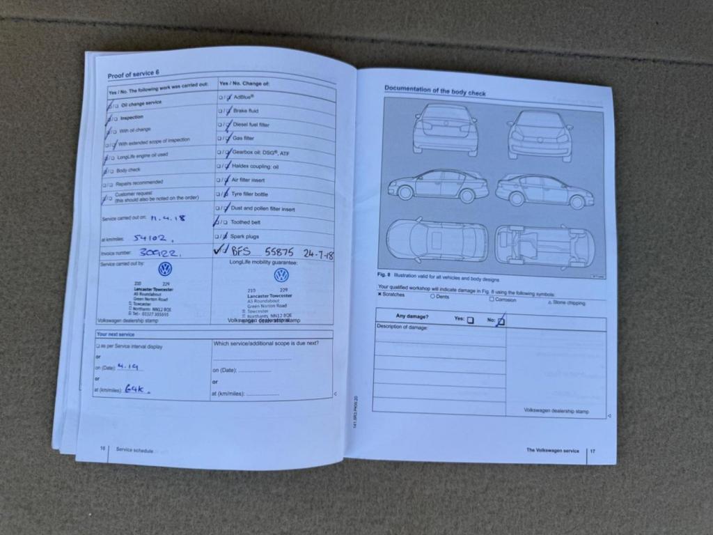 VOLKSWAGEN PASSAT 2.0 TDI BlueMotion Tech Highline Euro 5 (s/s) 5dr 2013