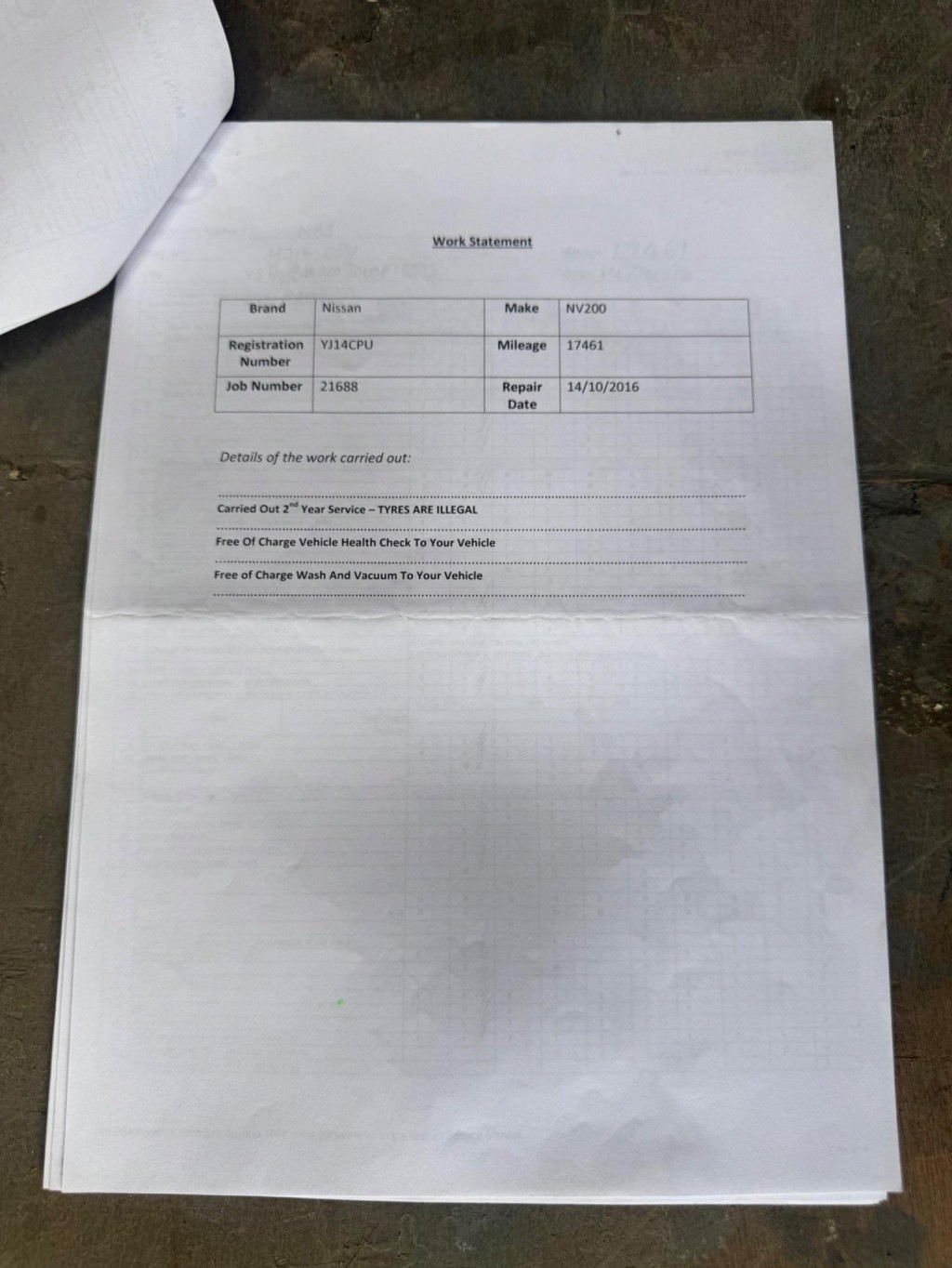 NISSAN NV200 1.5 dCi Acenta SWB Euro 5 6dr 2014