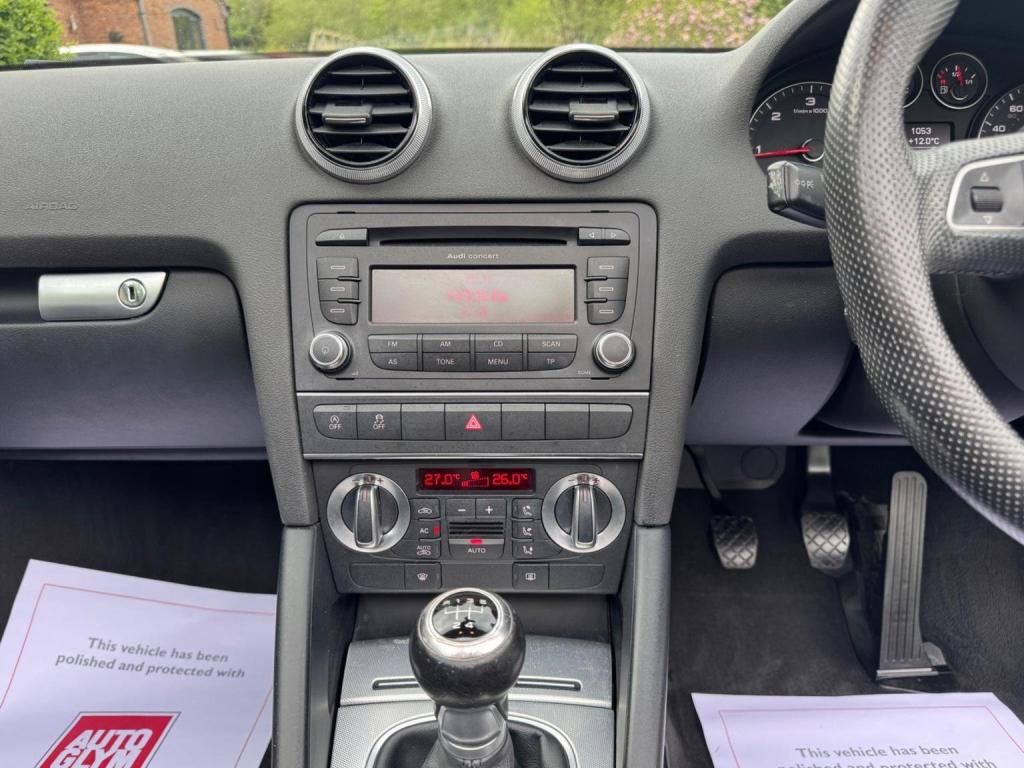 AUDI A3 1.6 TDI Sport Euro 5 (s/s) 2dr 2012