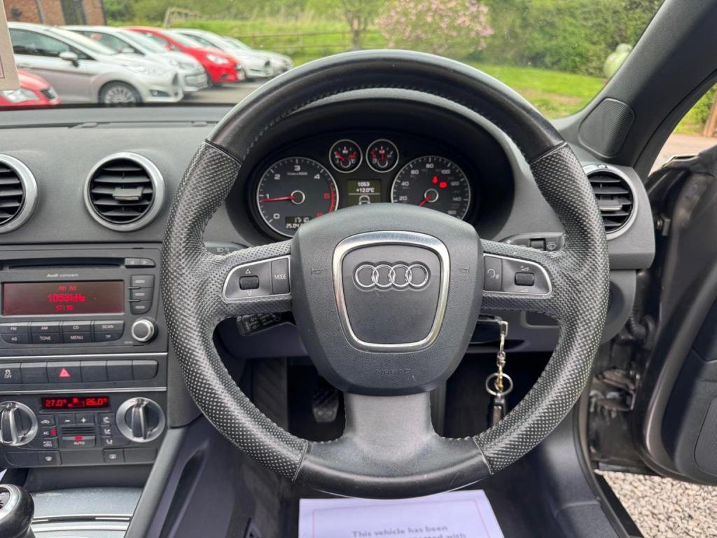 AUDI A3 1.6 TDI Sport Euro 5 (s/s) 2dr 2012