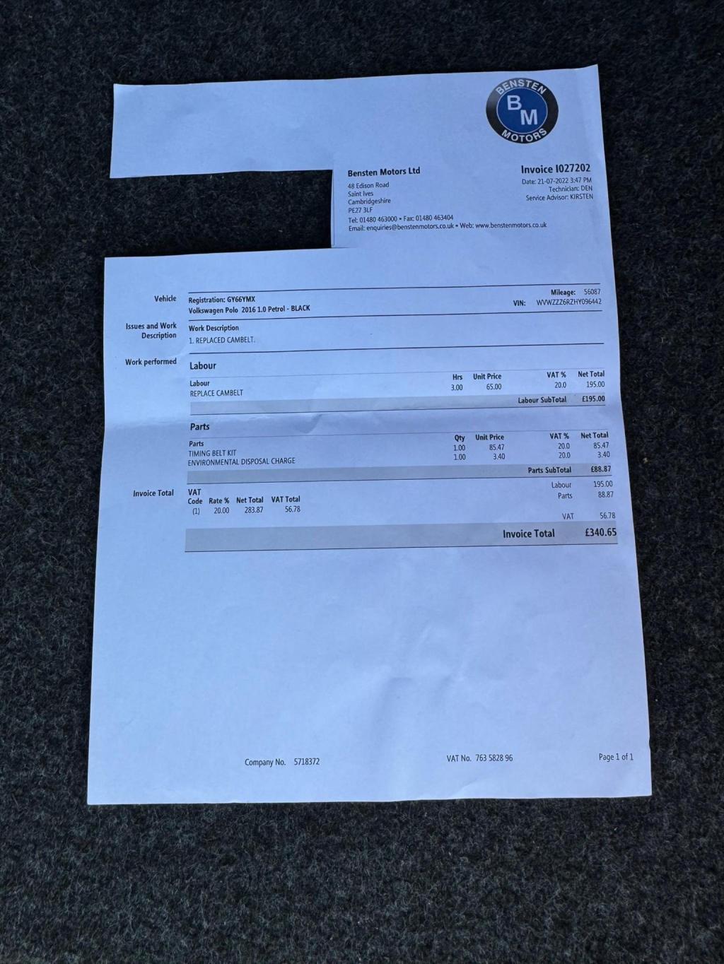 VOLKSWAGEN POLO 1.0 BlueMotion Tech beats Euro 6 (s/s) 3dr 2016