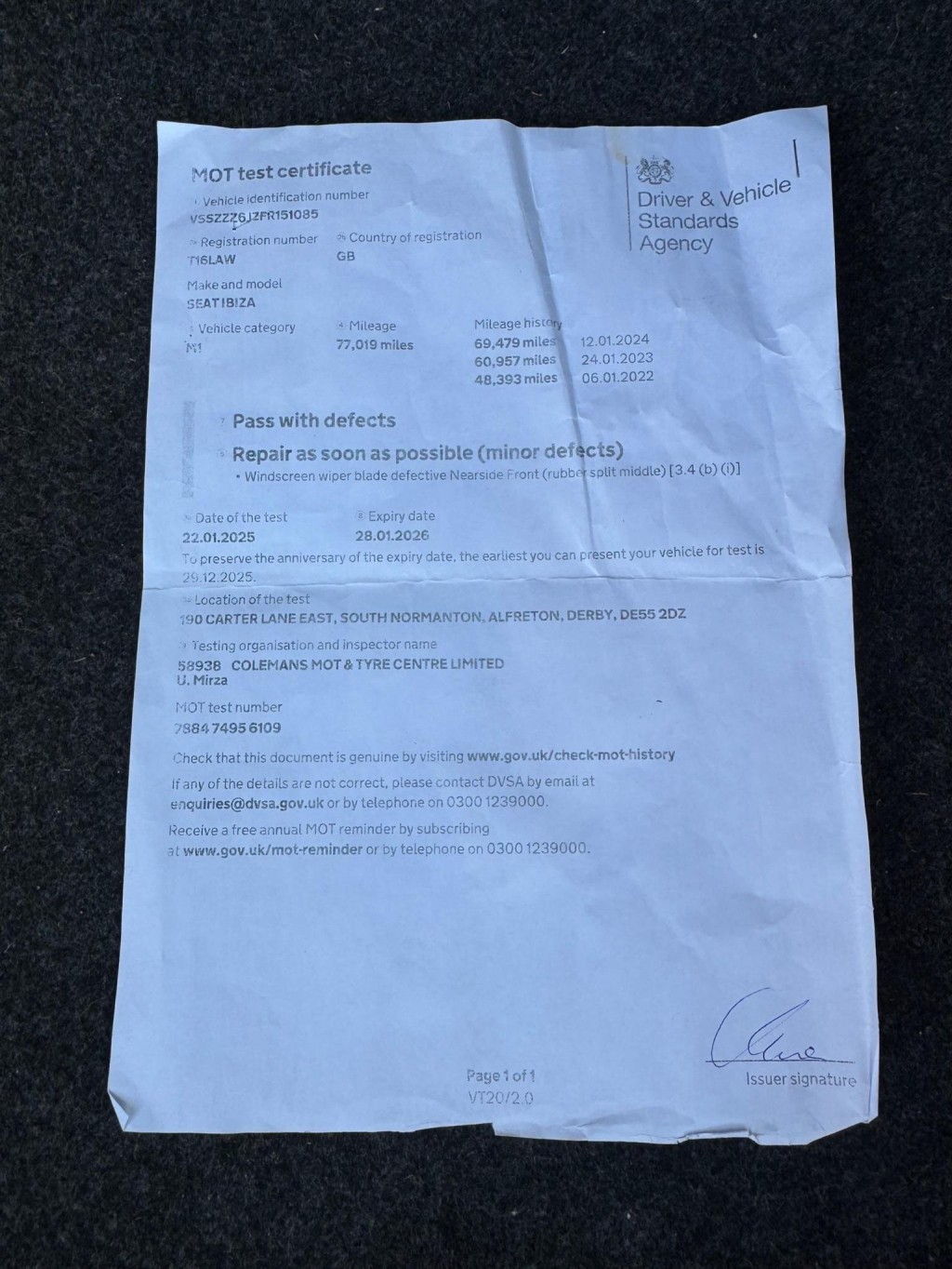 SEAT IBIZA 1.4 Toca Euro 5 5dr 2016