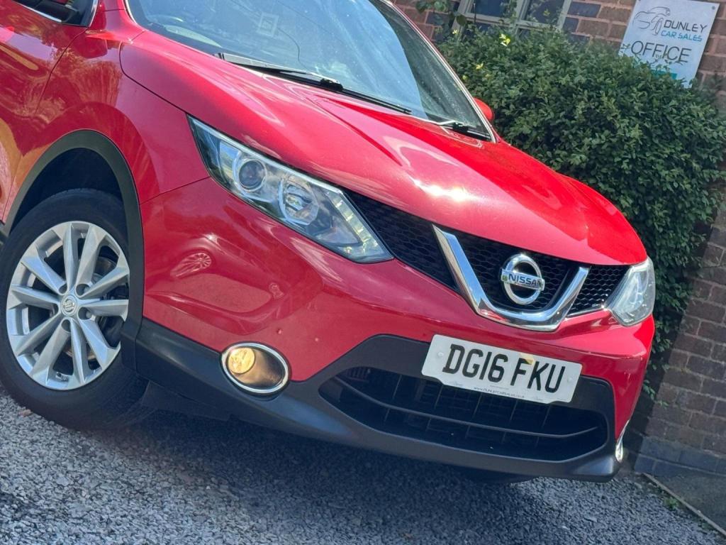 NISSAN QASHQAI 1.5 dCi Acenta 2WD Euro 6 (s/s) 5dr 2016