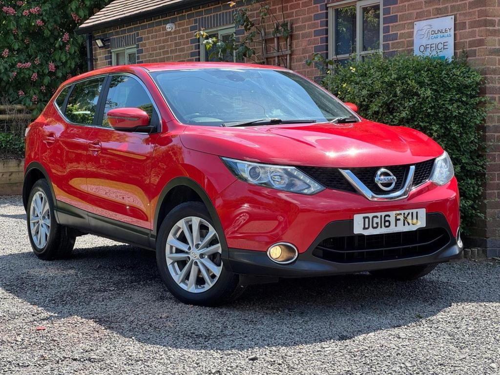 NISSAN QASHQAI 1.5 dCi Acenta 2WD Euro 6 (s/s) 5dr 2016