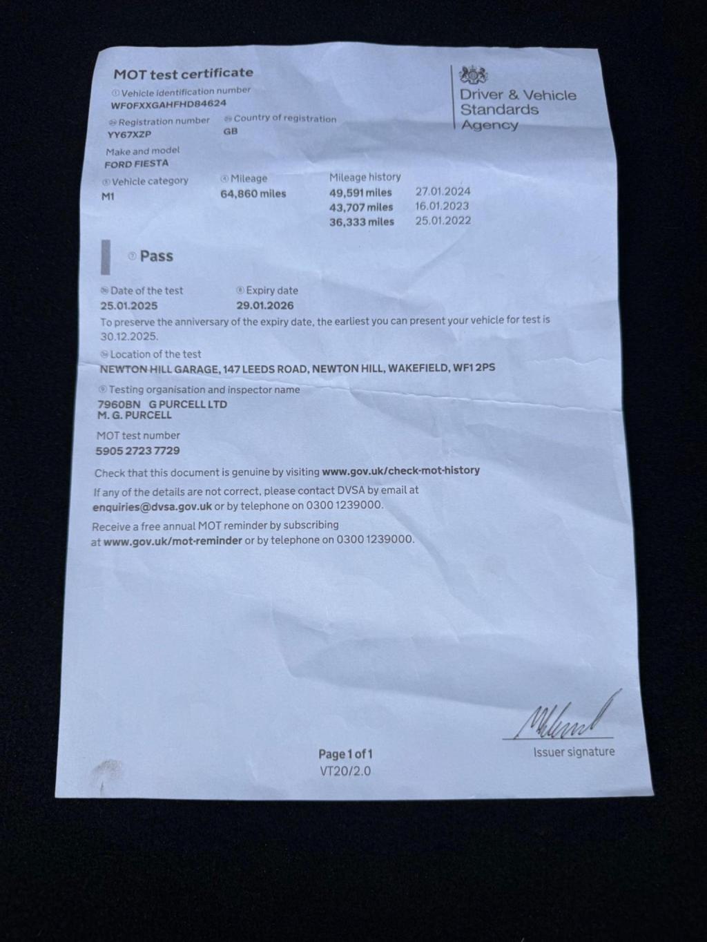 FORD FIESTA 1.0T EcoBoost ST-Line Euro 6 (s/s) 3dr 2018