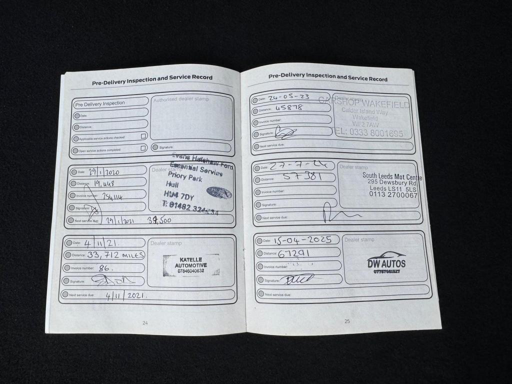 FORD FIESTA 1.0T EcoBoost ST-Line Euro 6 (s/s) 3dr 2018