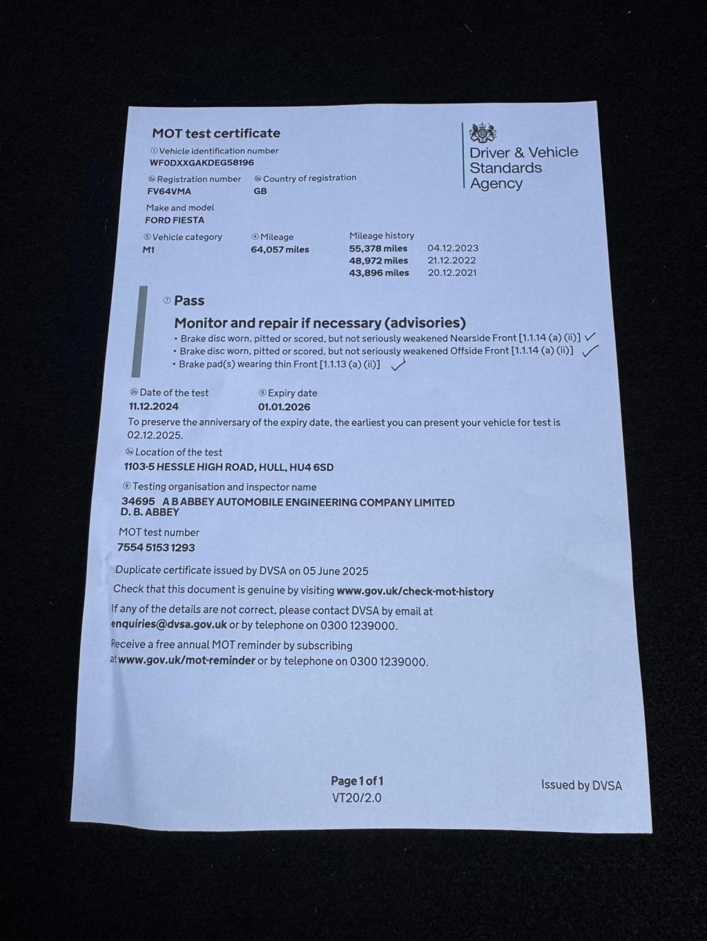 FORD FIESTA 1.0T EcoBoost Titanium Euro 5 (s/s) 5dr 2014