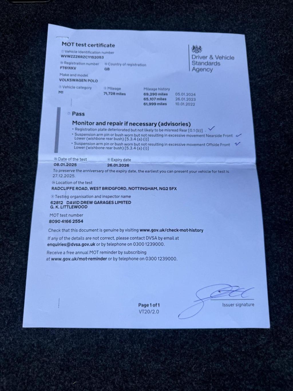 VOLKSWAGEN POLO 1.2 TDI BlueMotion Euro 5 (s/s) 5dr 2012