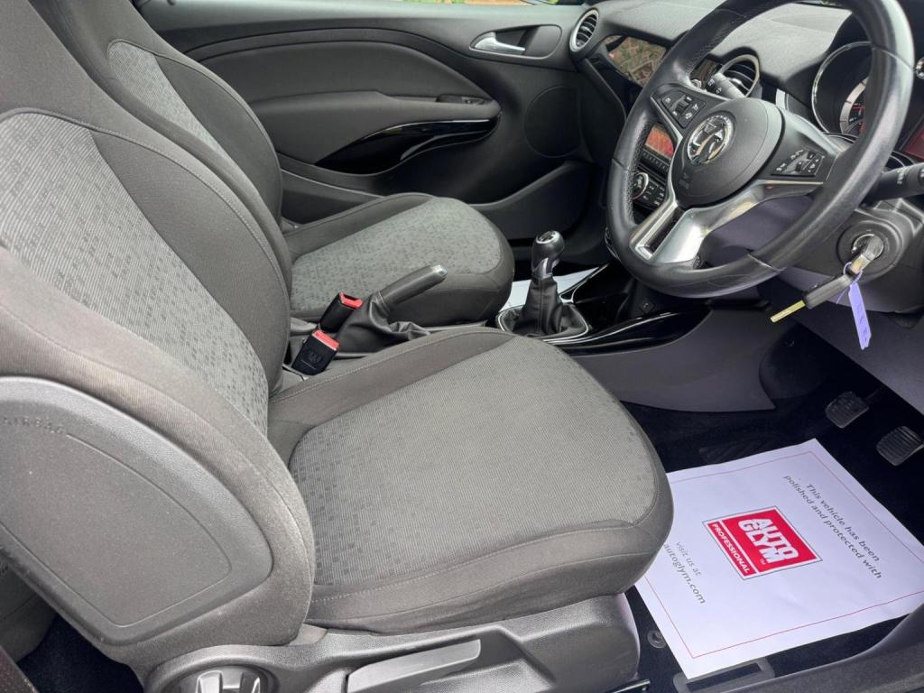 VAUXHALL ADAM 1.2i GLAM Euro 6 3dr 2016