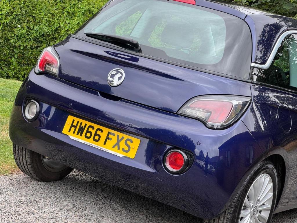 VAUXHALL ADAM 1.2i GLAM Euro 6 3dr 2016