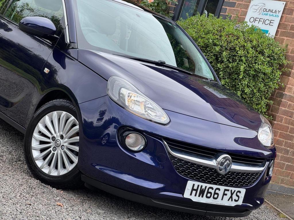 VAUXHALL ADAM 1.2i GLAM Euro 6 3dr 2016