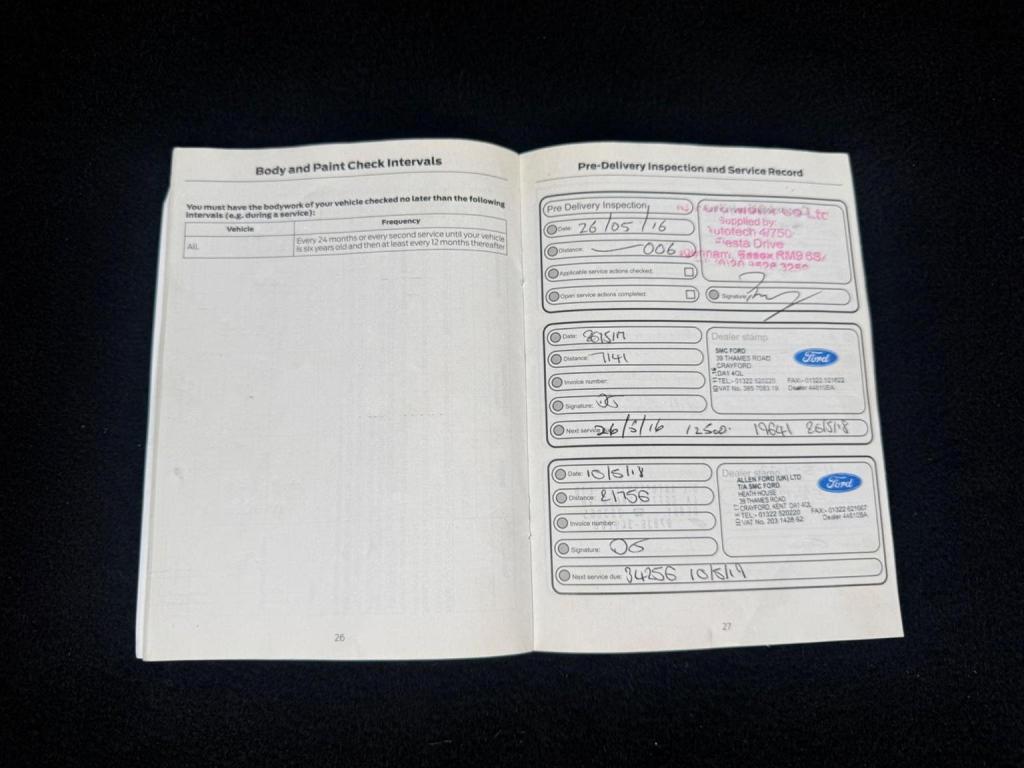 FORD FIESTA 1.0T EcoBoost Titanium Euro 6 (s/s) 5dr 2016