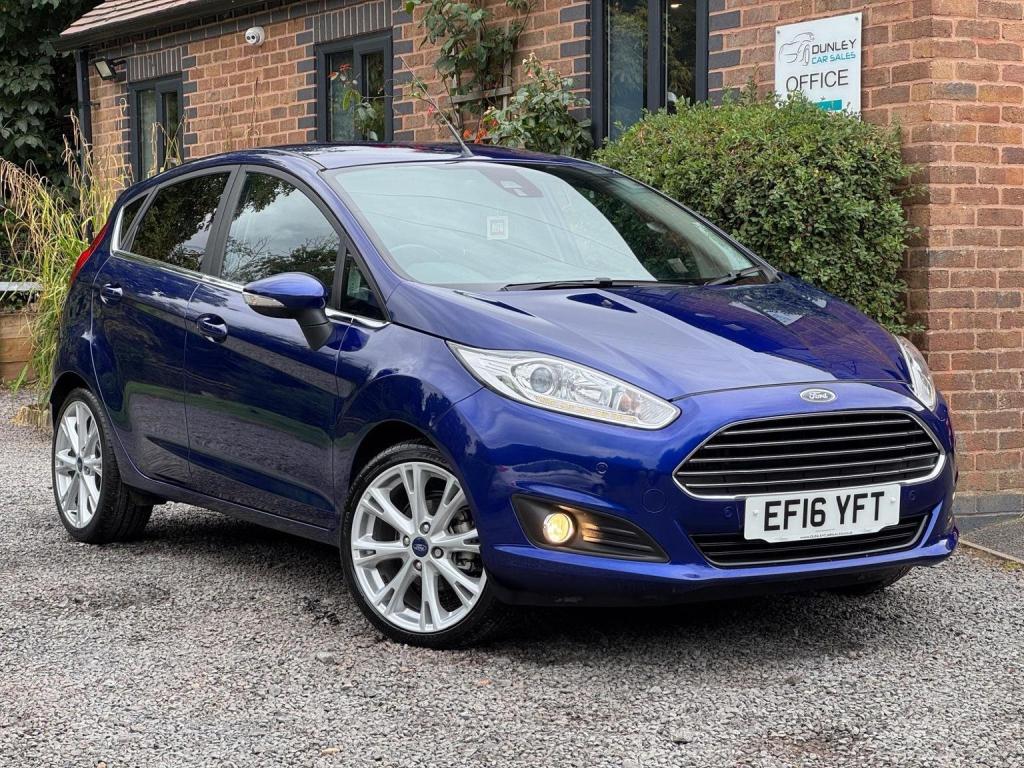 FORD FIESTA 1.0T EcoBoost Titanium Euro 6 (s/s) 5dr 2016