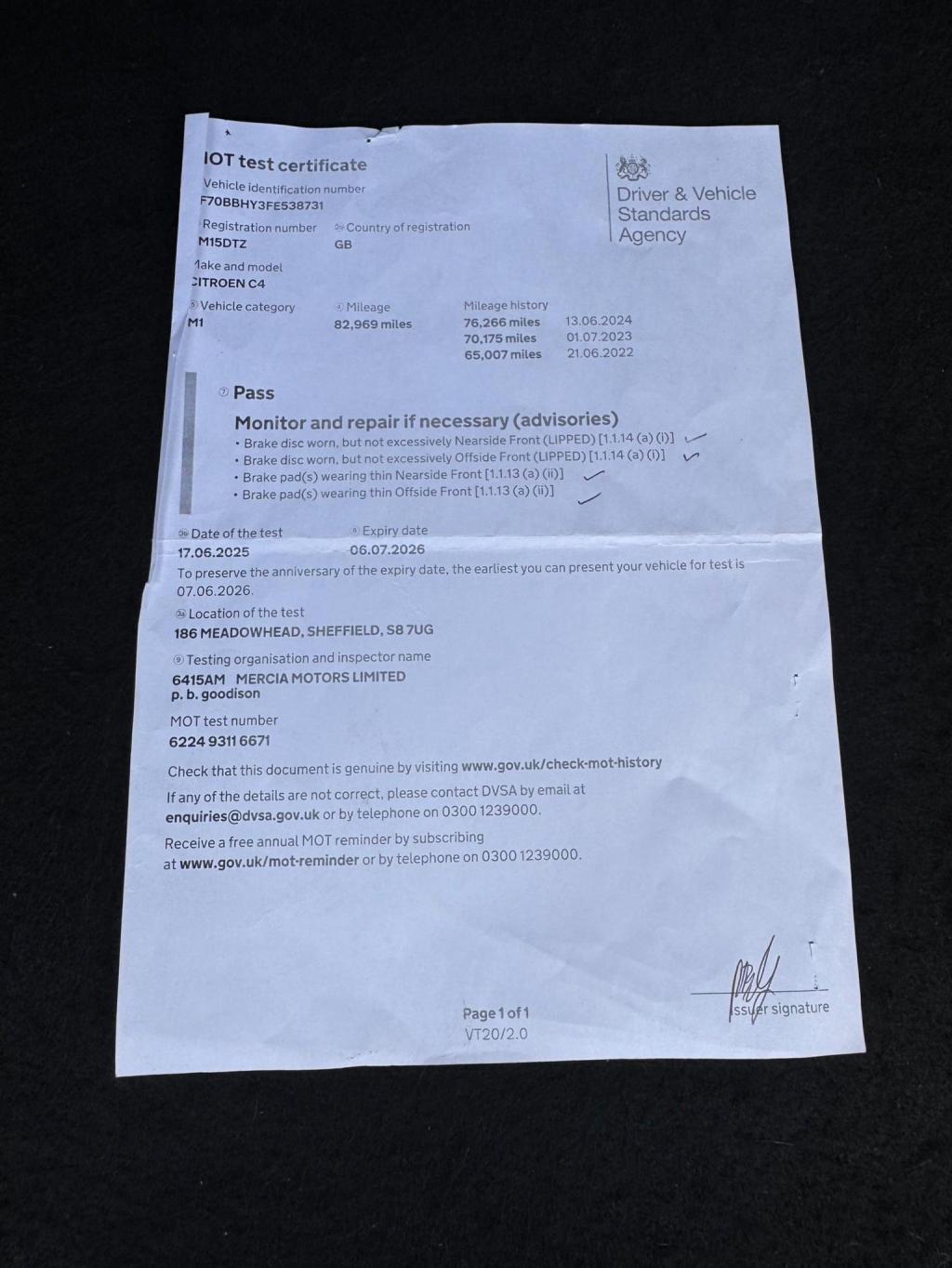 CITROEN C4 CACTUS 1.6 BlueHDi Flair Euro 6 (s/s) 5dr 2015