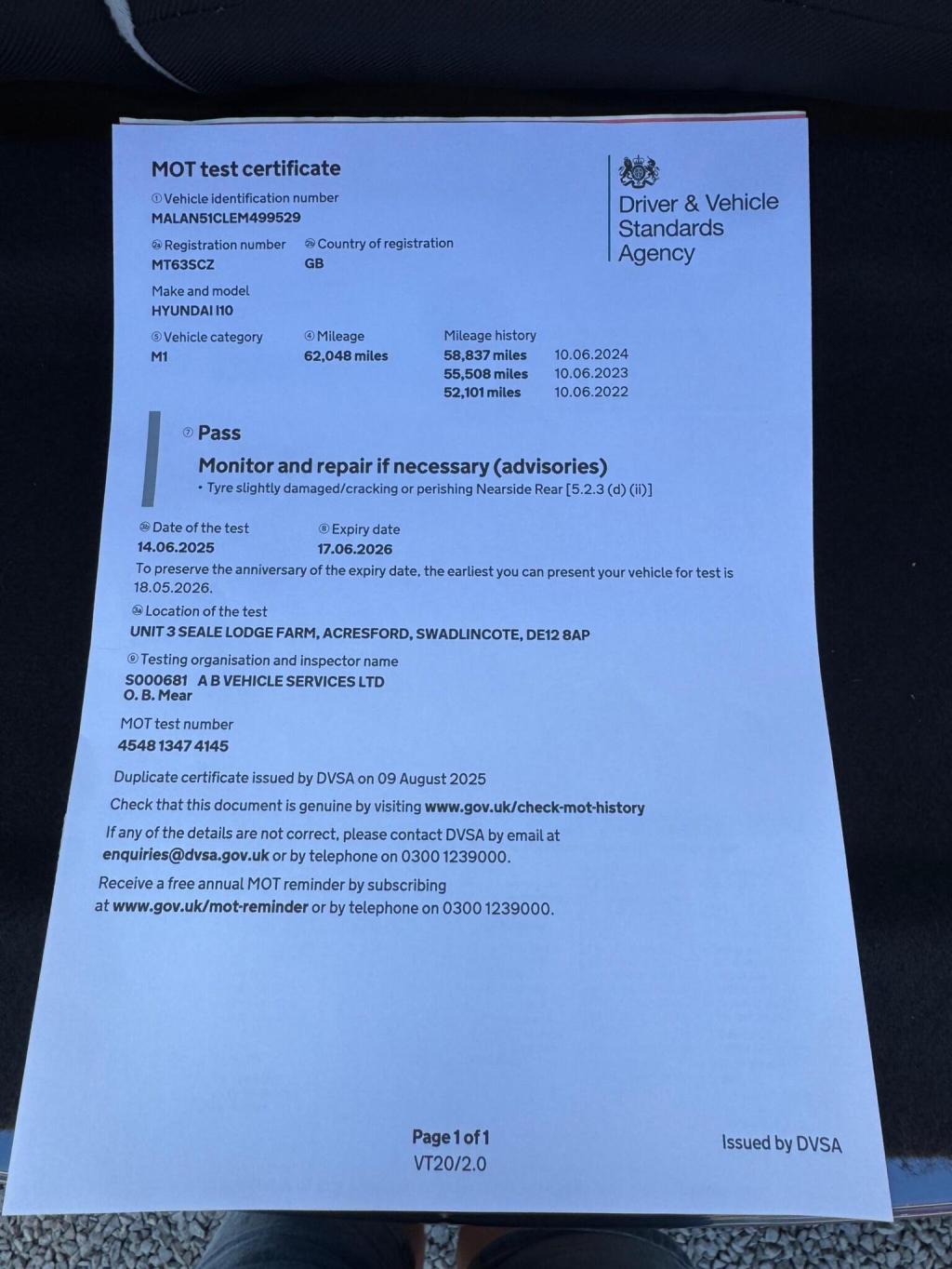 HYUNDAI I10 1.2 Classic Euro 5 5dr 2013