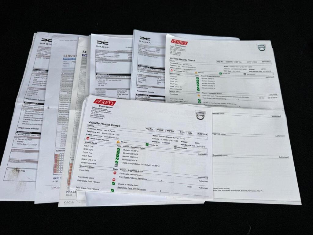 DACIA SANDERO STEPWAY 0.9 TCe Laureate Euro 6 (s/s) 5dr 2016