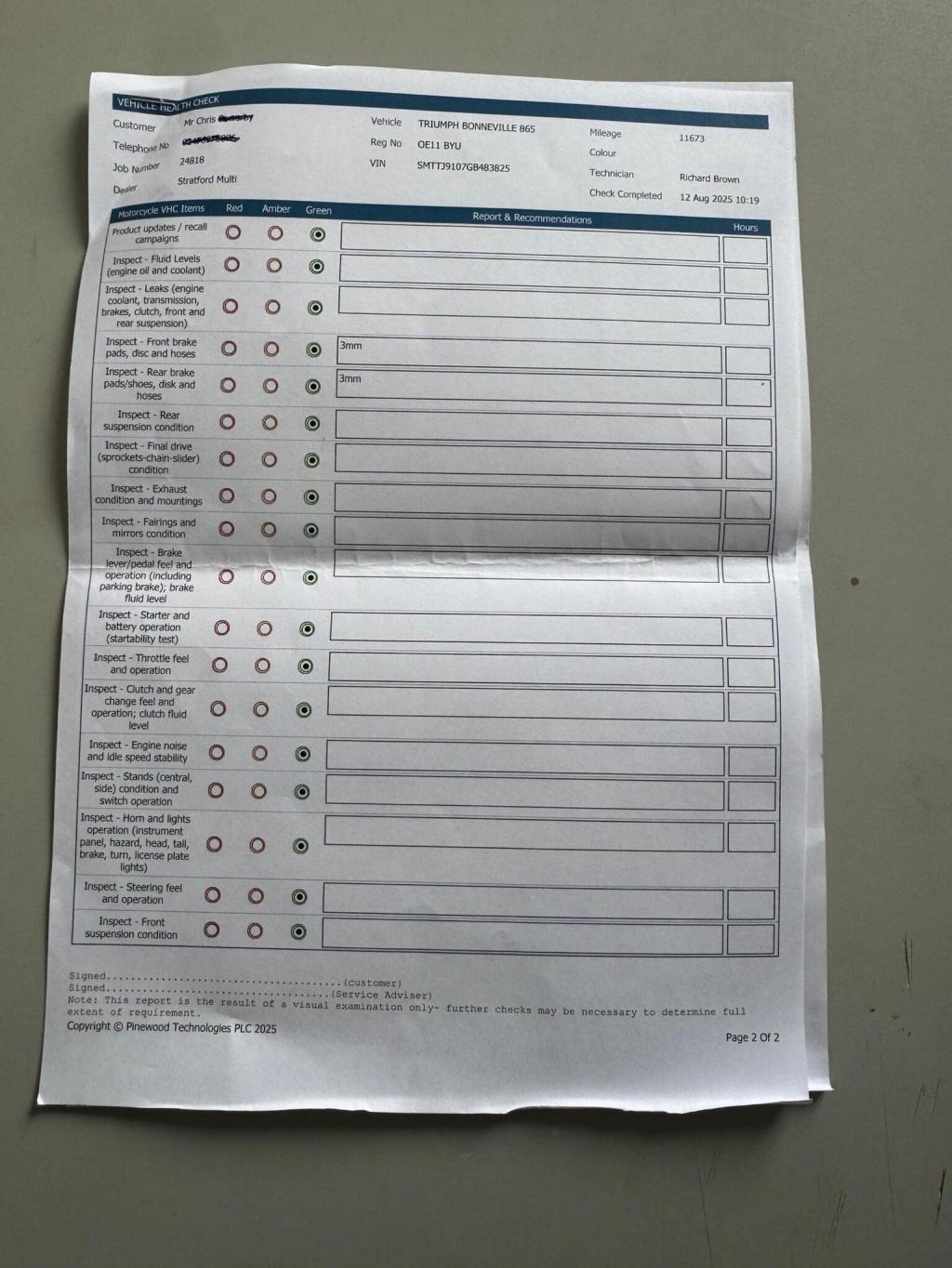 TRIUMPH BONNEVILLE 865 865 2011