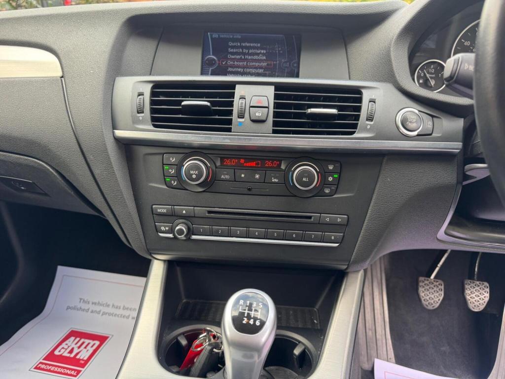 BMW X3 2.0 20d SE xDrive Euro 5 (s/s) 5dr 2012