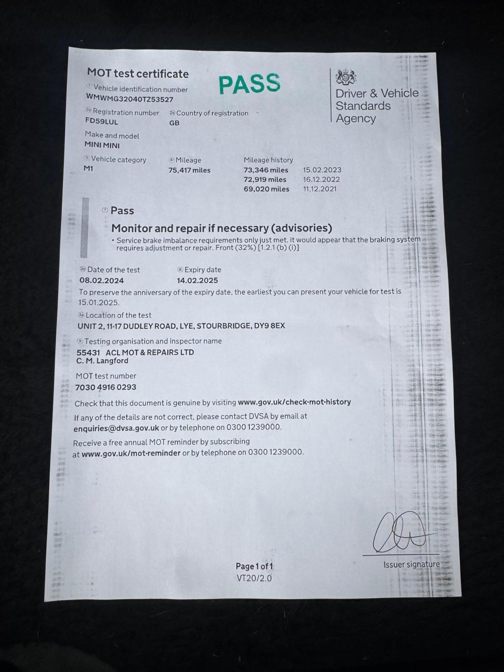 MINI HATCH 1.6 Cooper D Camden Euro 4 3dr 2009