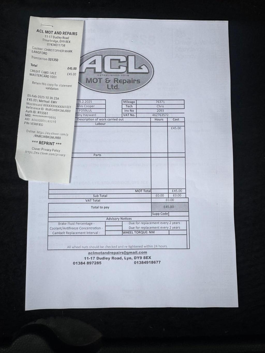 MINI HATCH 1.6 Cooper D Camden Euro 4 3dr 2009