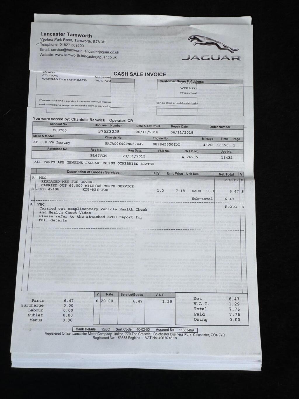 JAGUAR XF 3.0d V6 Premium Luxury Auto Euro 5 (s/s) 4dr 2015