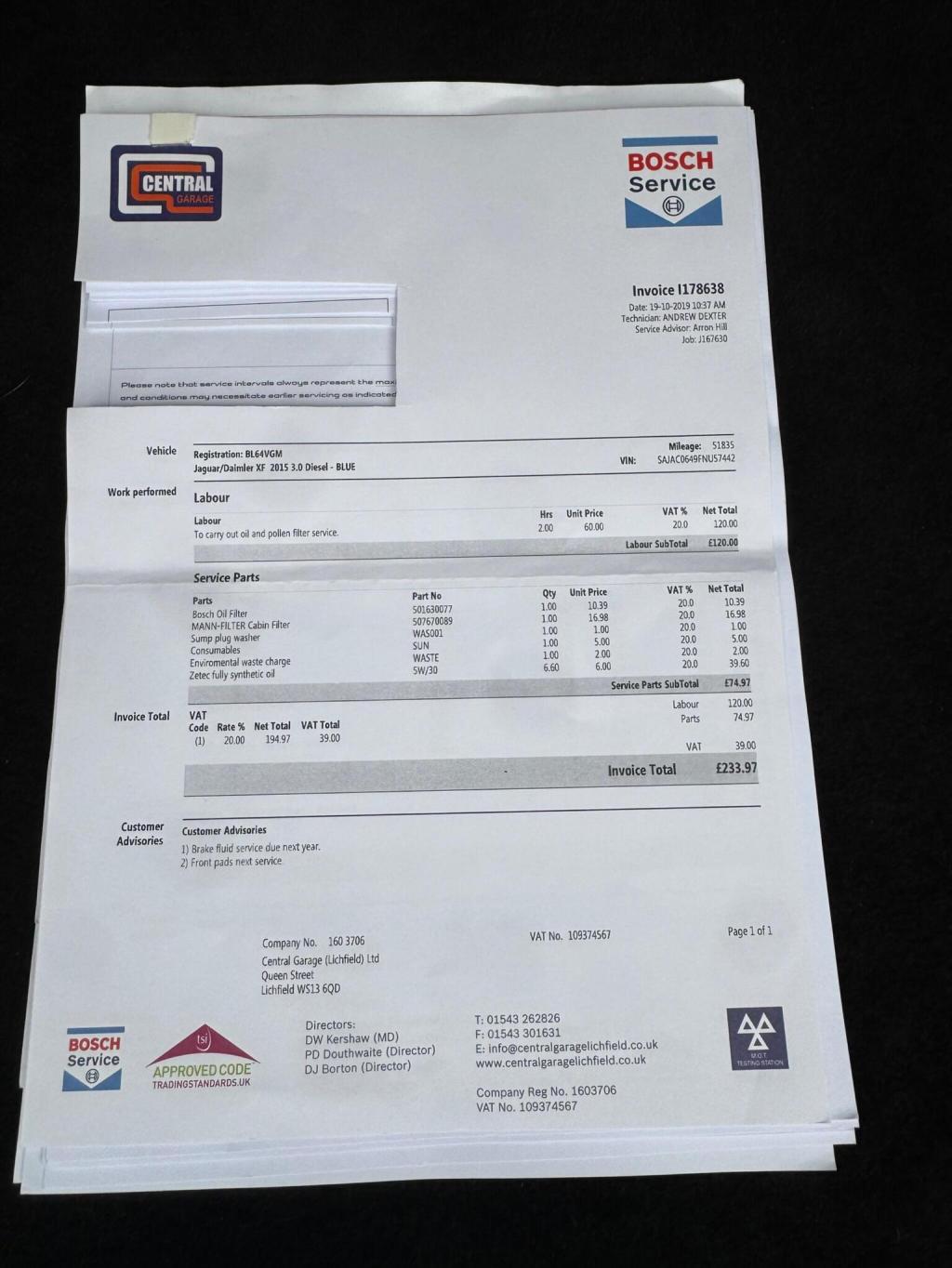 JAGUAR XF 3.0d V6 Premium Luxury Auto Euro 5 (s/s) 4dr 2015