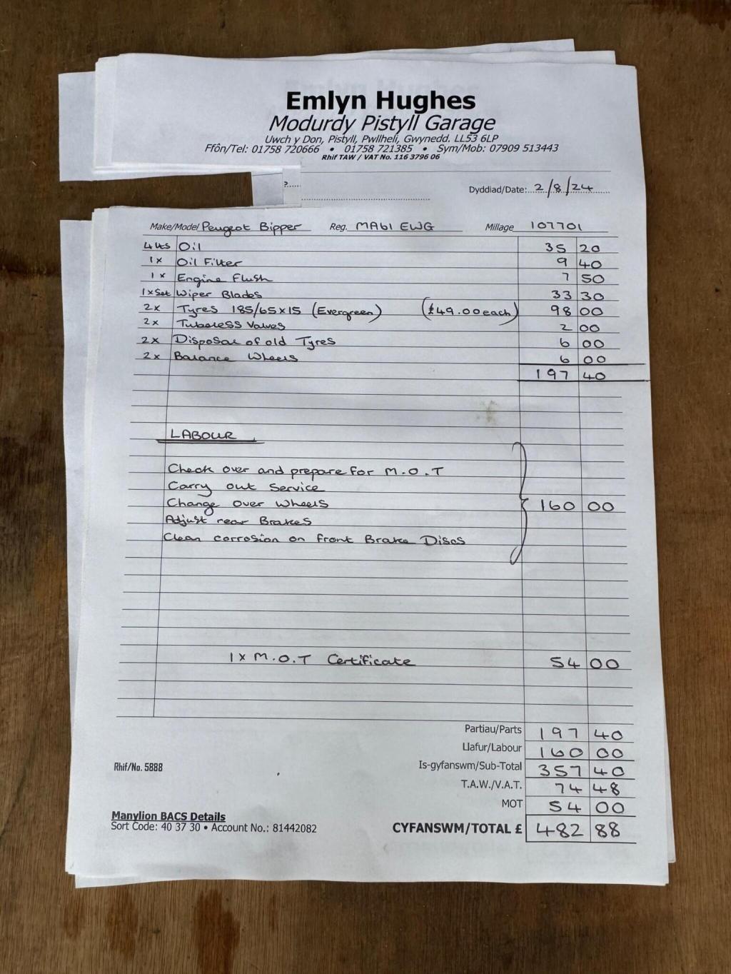 PEUGEOT BIPPER 1.4 HDi 8v S Class II FWD L1 H1 3dr 2011