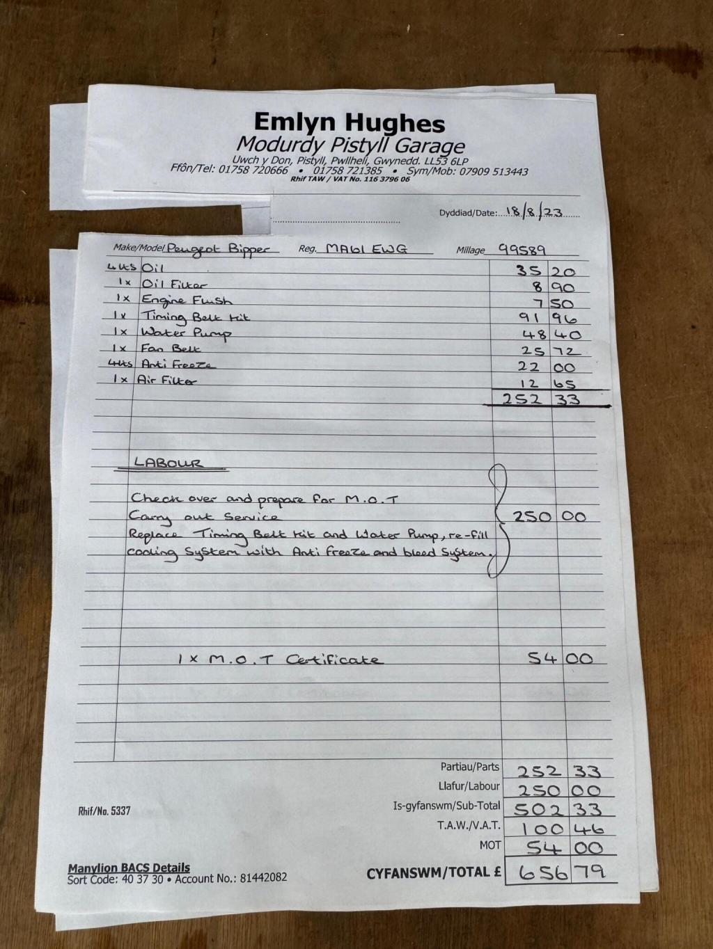 PEUGEOT BIPPER 1.4 HDi 8v S Class II FWD L1 H1 3dr 2011