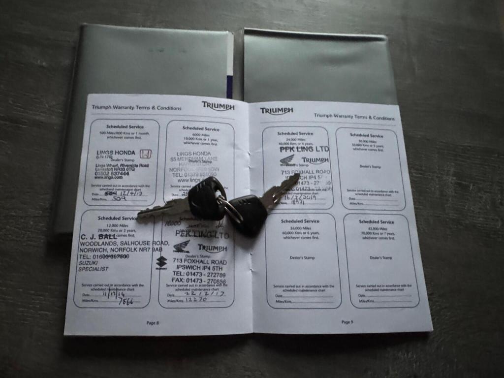 TRIUMPH TIGER 800 800 XC 2013