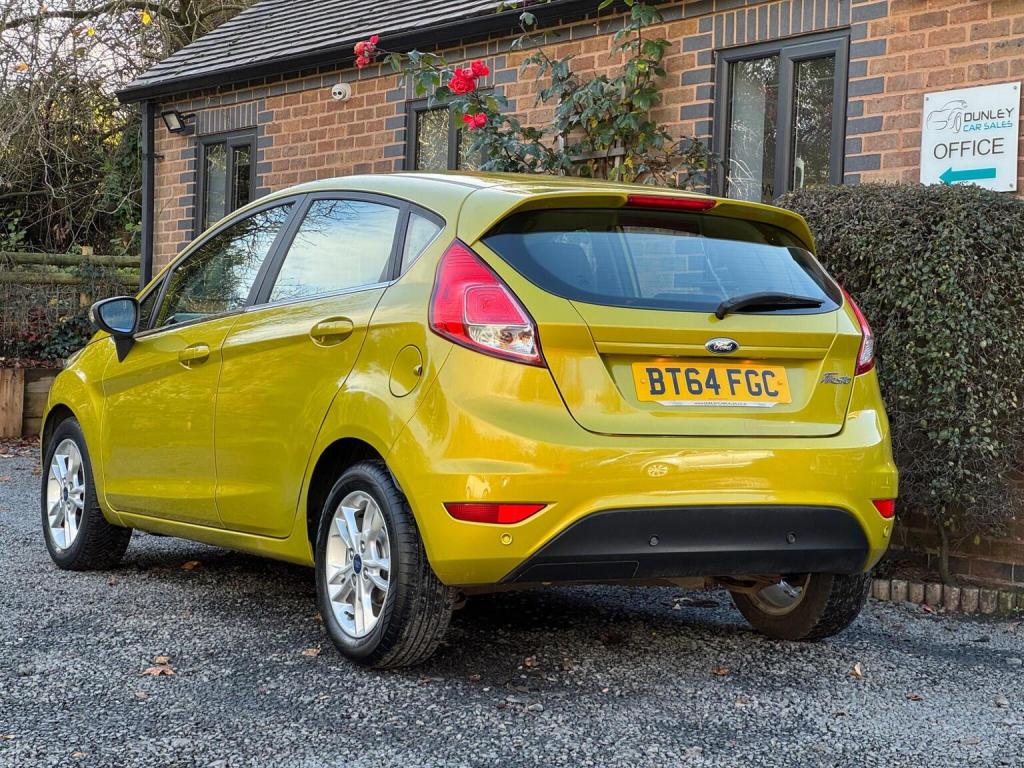 FORD FIESTA 1.5 TDCi Zetec Euro 5 5dr 2014