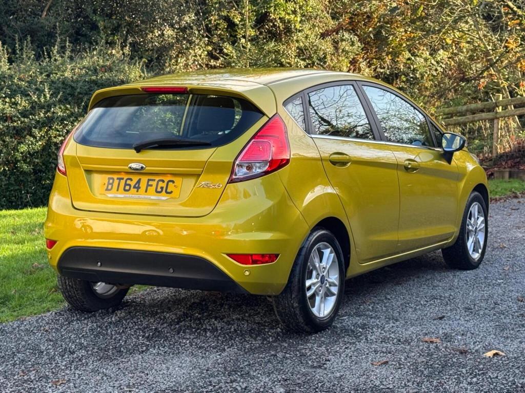 FORD FIESTA 1.5 TDCi Zetec Euro 5 5dr 2014