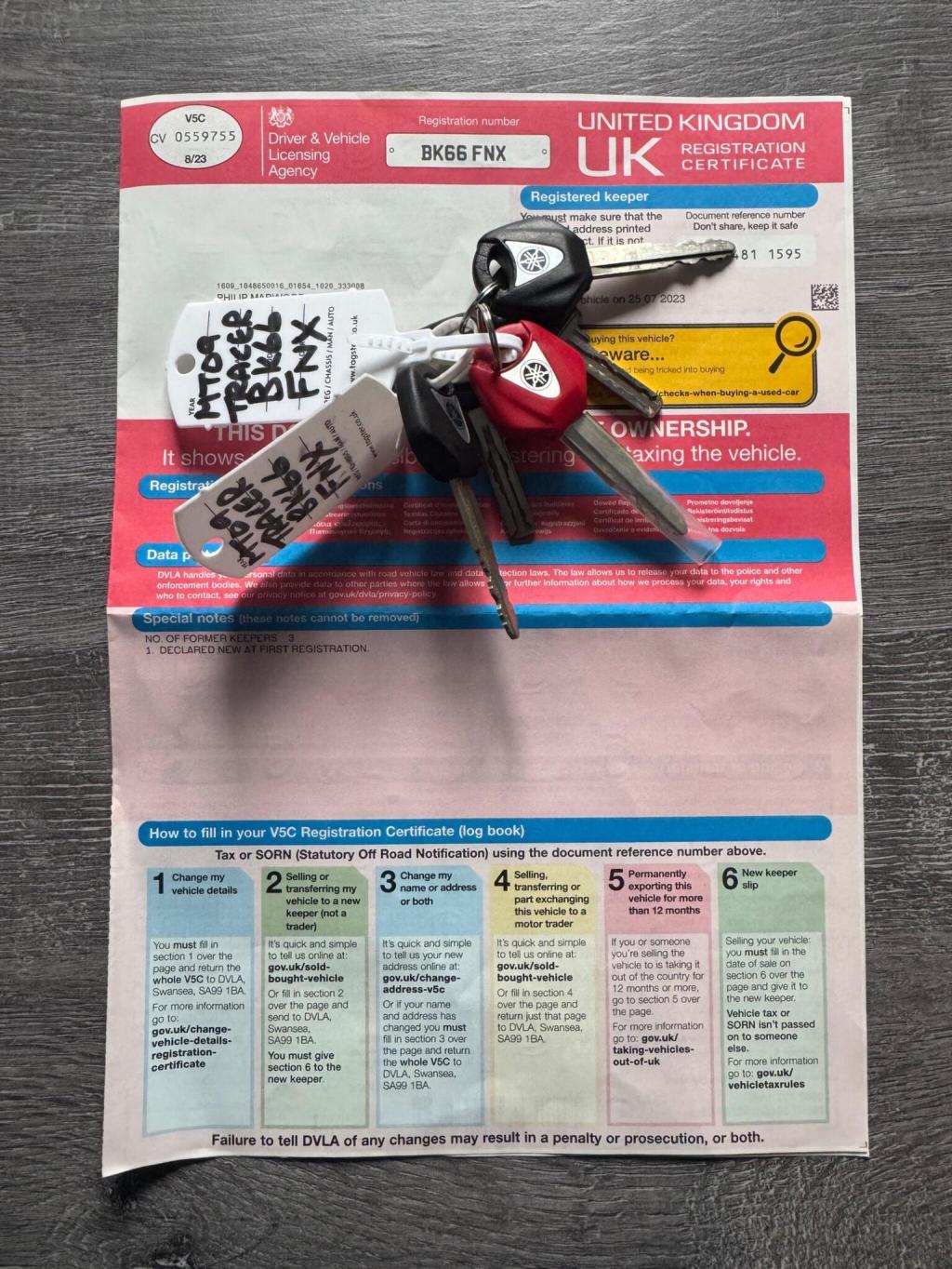 YAMAHA Tracer 900 900 ABS 2016