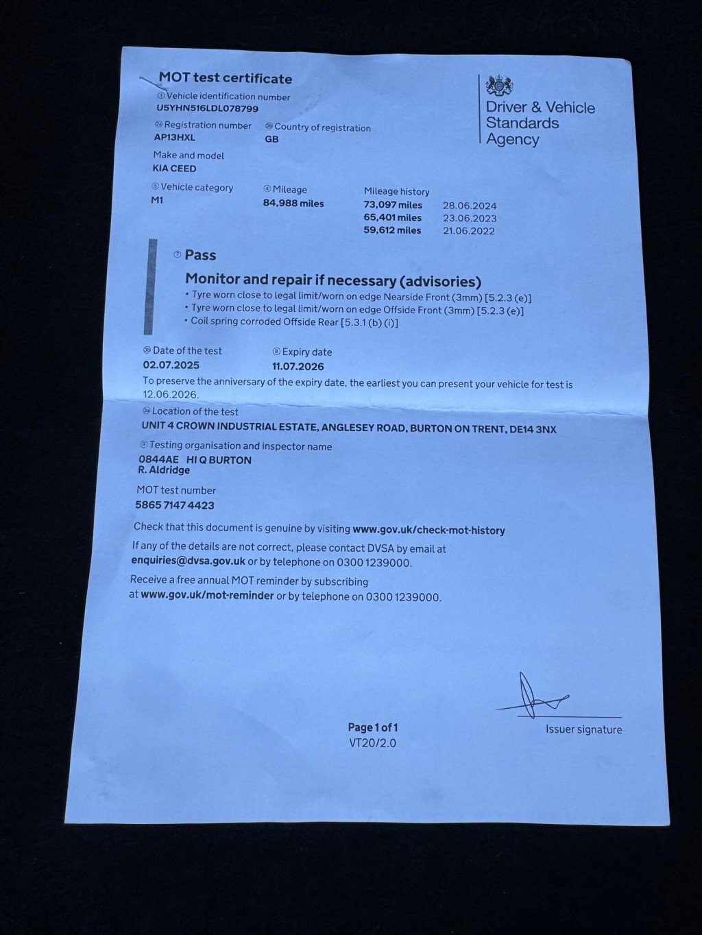 KIA CEED 1.6 CRDi EcoDynamics 3 Euro 5 (s/s) 5dr 2013