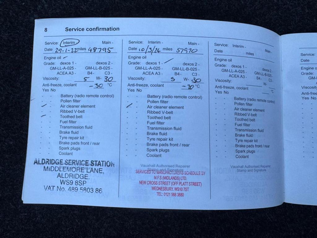 VAUXHALL CORSA 1.2 16V Excite Euro 5 3dr (A/C) 2014