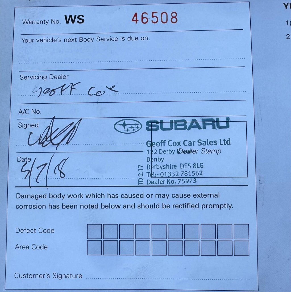 SUBARU XV 2.0i SE 4WD Euro 6 (s/s) 5dr 2015